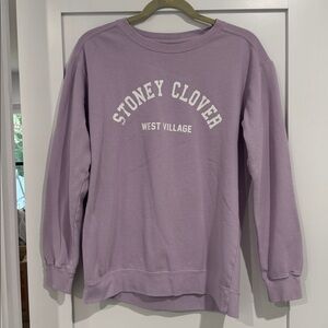 Stoney Clover crew neck sweatshirt West Village Size Small